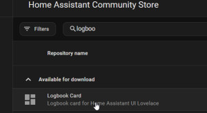 Preview Home Assistant: Logbuch Suche oder Filtern?