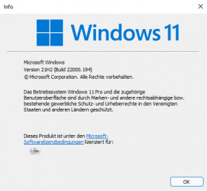 Preview Windows 11 24H2 (Build: 2027-10-12) : aktuelle Version anzeigen